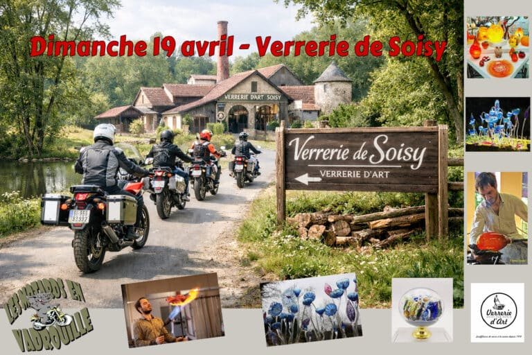 Dimanche 19 avril – La Verrerie de Soisy