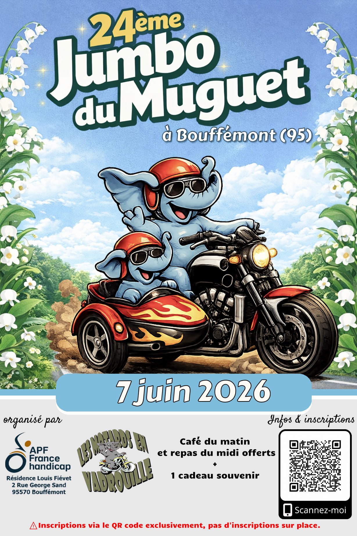 Dimanche 7 juin – 24ème Jumbo du Muguet