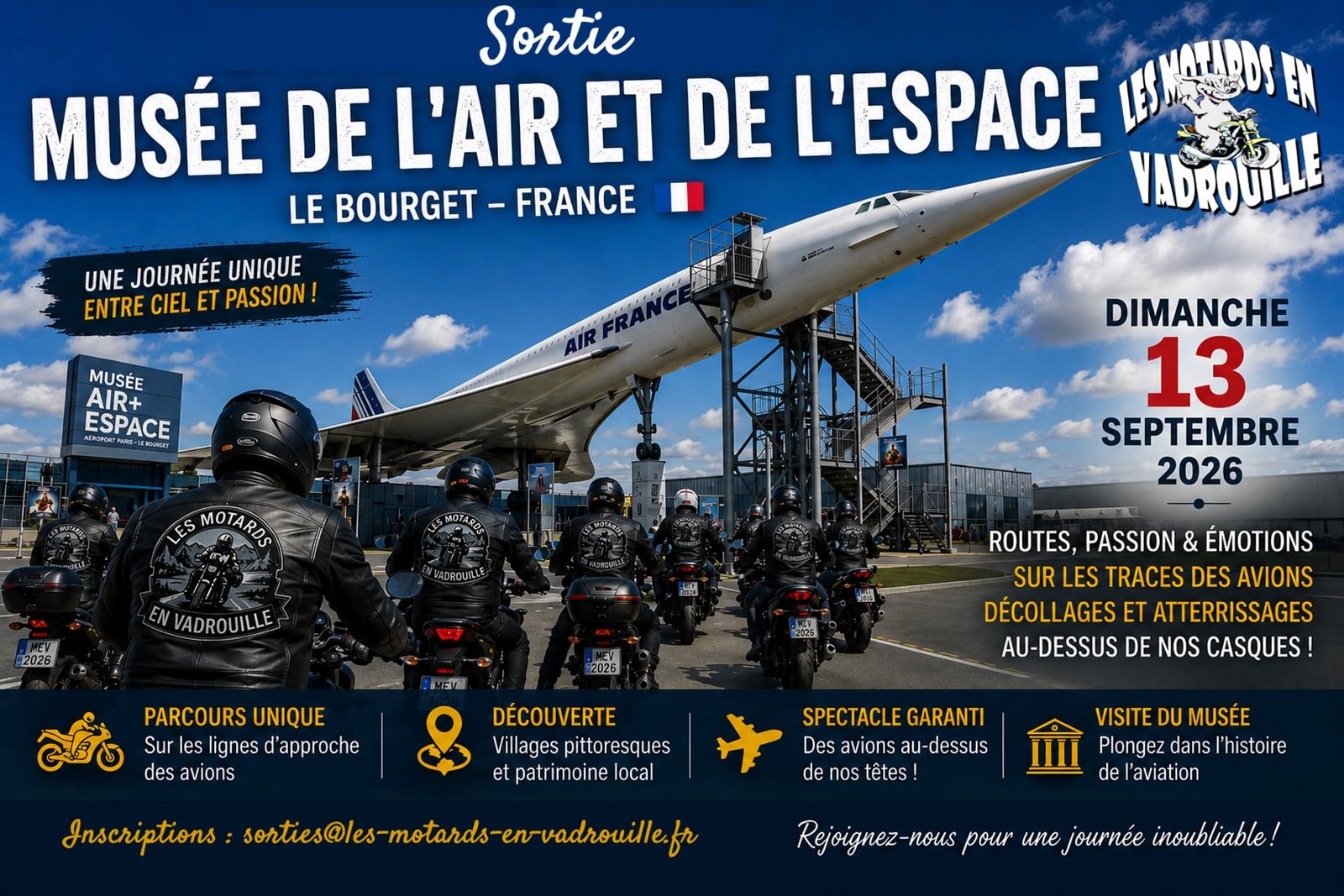 13 septembre – Musée de l’Air et de l’Espace