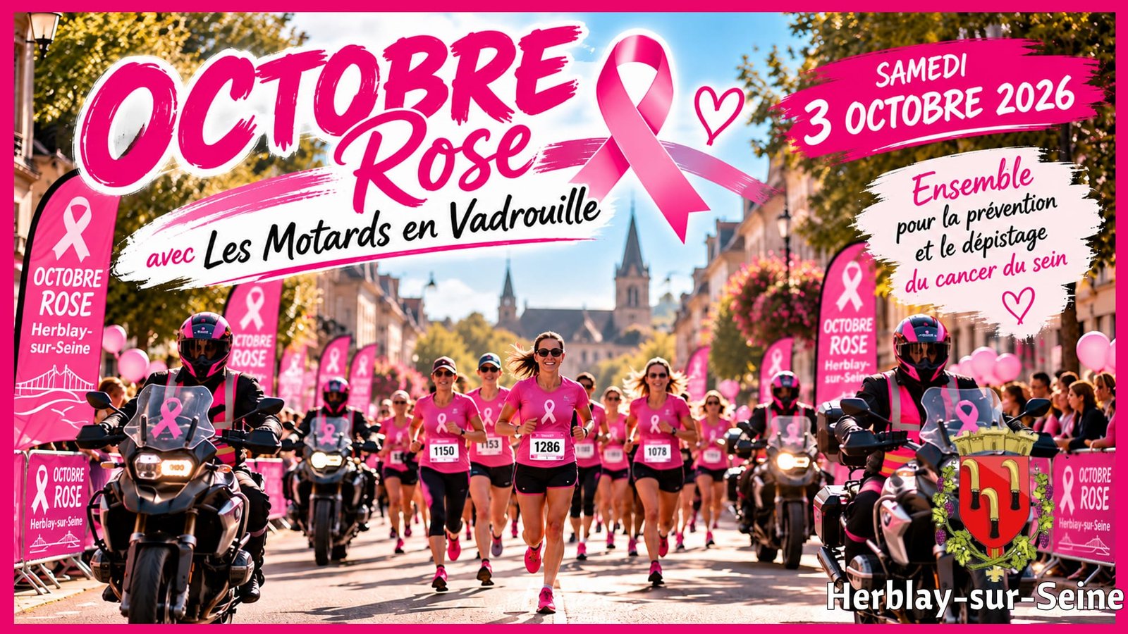 3 octobre – Octobre Rose à Herblay-sur-Seine